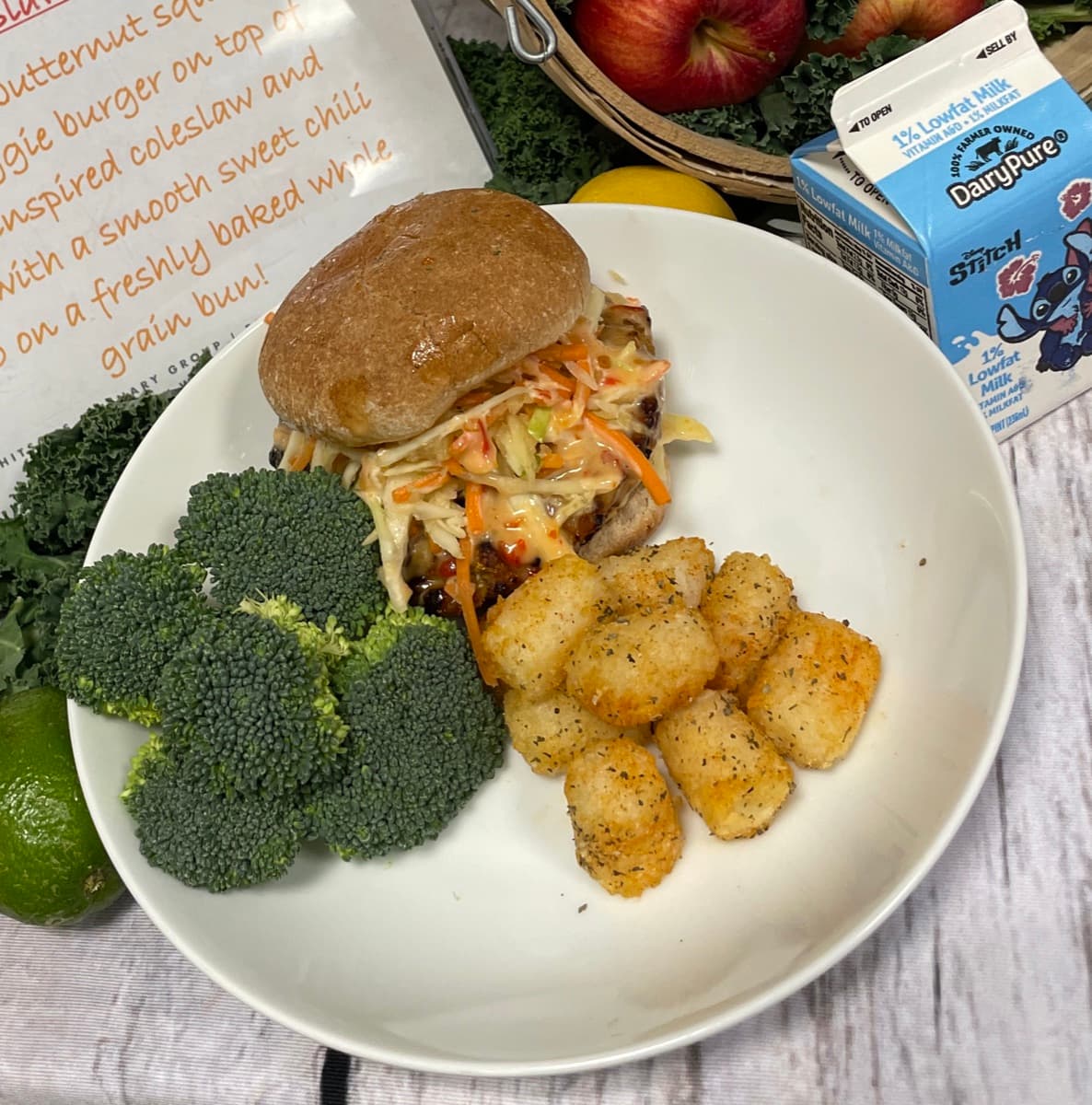 Prepared dishes made with local farm produce